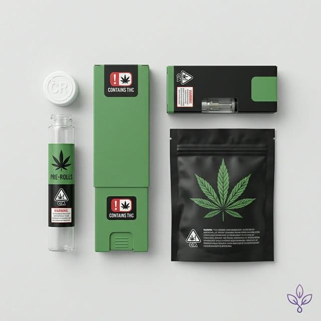 Cannabis packaging examples