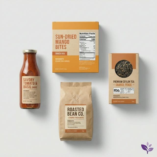 Food & Beverage packaging examples