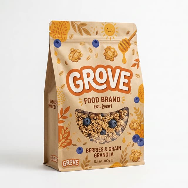 Granola Stand-Up Pouch