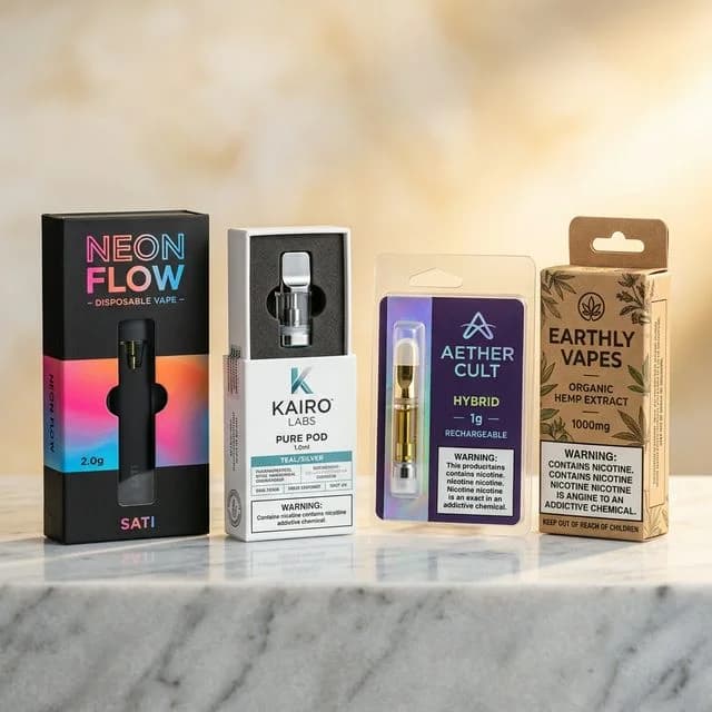 Child-Resistant Vape Packaging