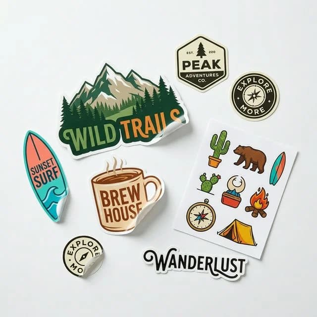 Custom Die-Cut Stickers