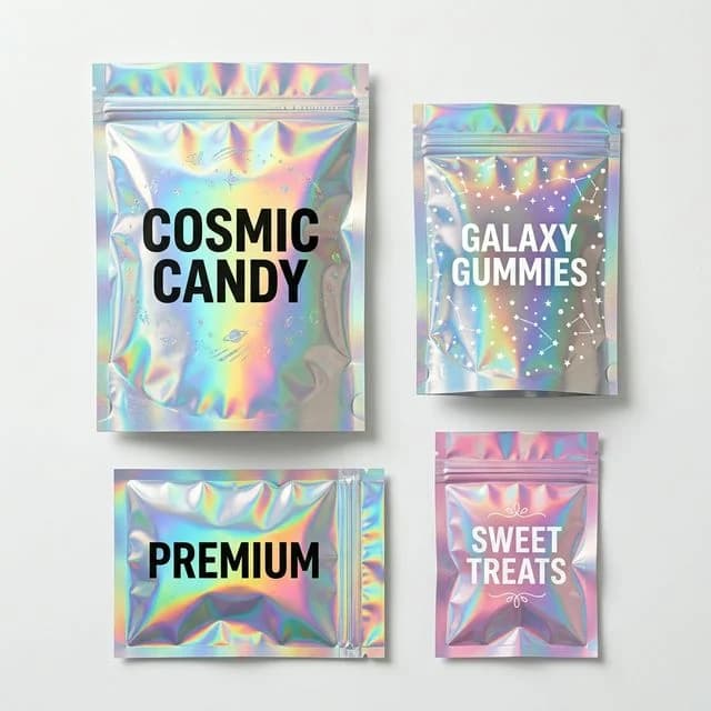 Holographic Mylar Bags