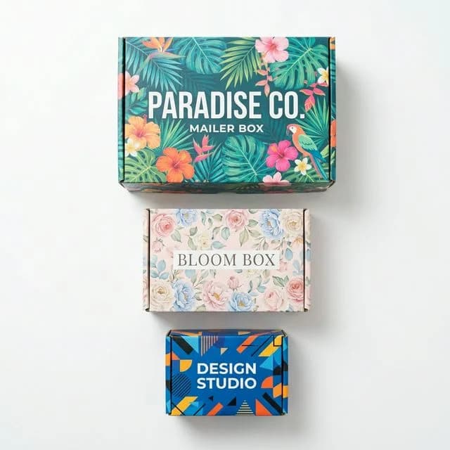 Printed Mailer Boxes