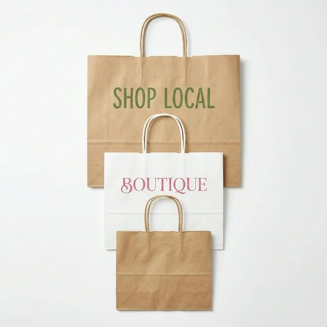 Twisted Handle Paper Bags